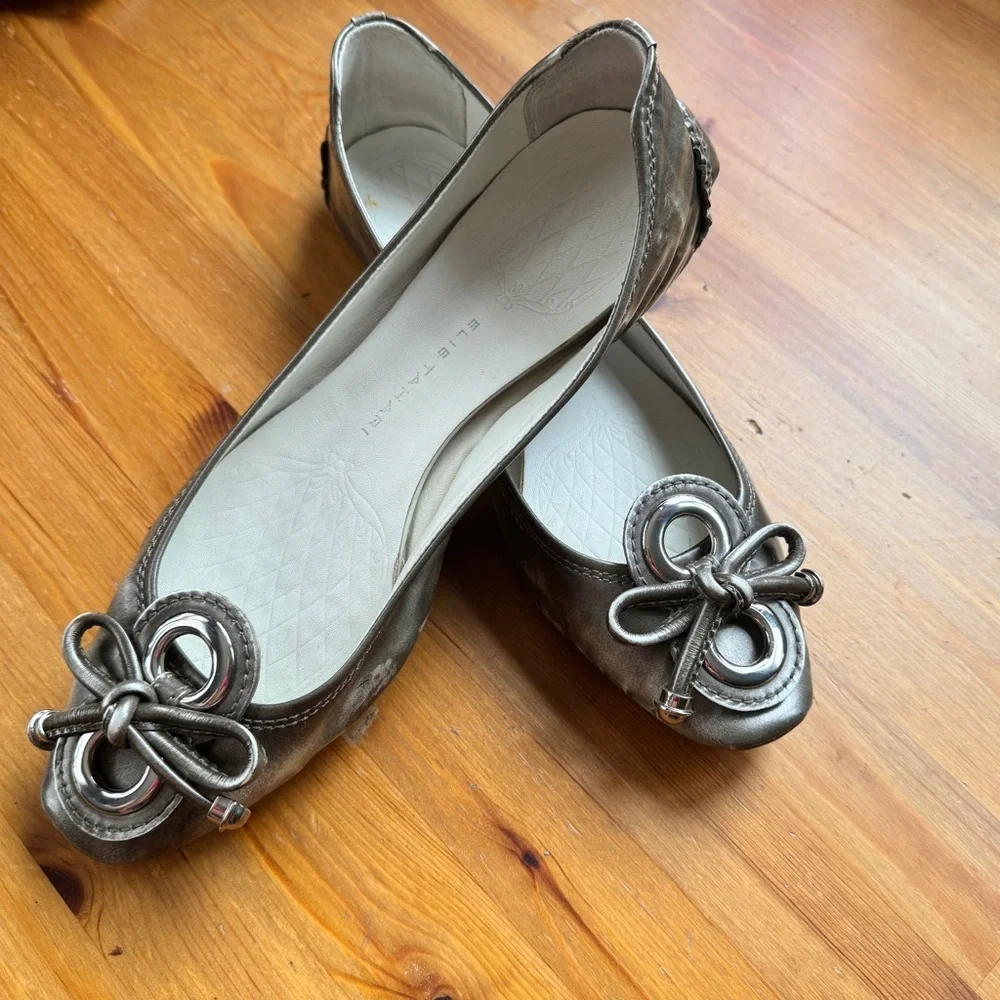 Tahari ballerina flats size 38.5